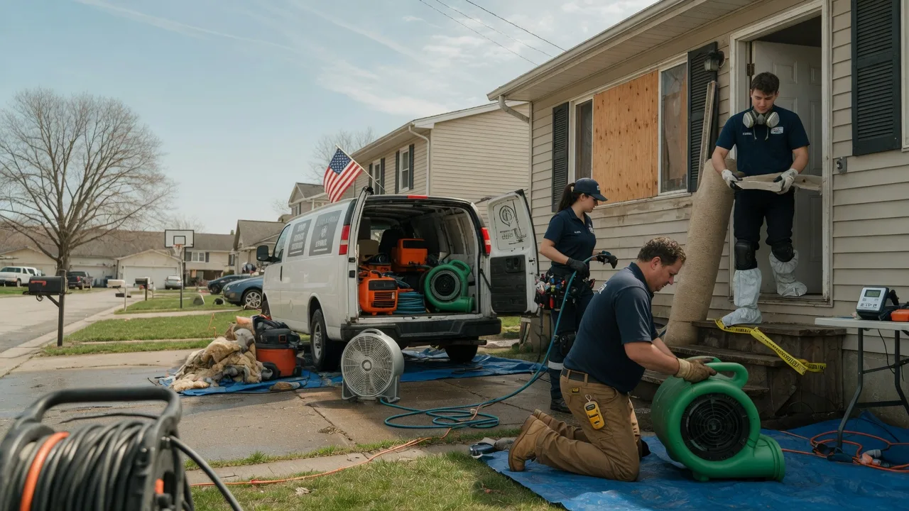 Water Damage Restoration in Quinton, VA near me